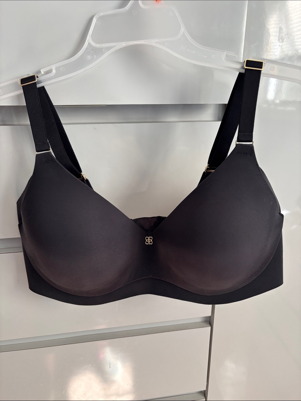 Good Used Condition HoneyLove Black  Cloud Embrace Bra Size 40C